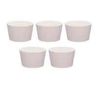 Lot de 5 bouchons coniques en caoutchouc pour tubes à essai, ports en verre, bouteilles de réservoir, tuyaux (50 x 41 x 32 mm)