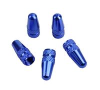 Lot de 5 bouchons de valve de vélo en aluminium pour bouchons de valve de vélo