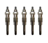 (Lot de 5) Bougie de préchauffage compatible avec 190D 190 d Diesel Turbo W201 W123 W124 T1 Classe G Sprinter = A0001597501 A0001598101 A0001598301 A0011593501