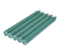 Homéa, Set de 5 Bougies Chandelier 20 cm Essentiel Coloris Vert