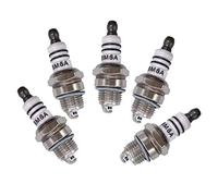 Lot de 5 bougies d'allumage M14 pour tronçonneuse Fuxtec CS2540 CS6150 FX-KS162 FX-KS146 FX-KSE152