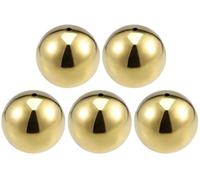 Lot de 5 boules creuses en acier inoxydable de 50 mm de diamètre pour rampe d'escalier, ton D, sphère décorative pour amélioration de la maison et Slish