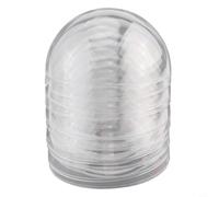 Lot de 5 boules de Noël en plastique transparent 8 cm à remplir (12 cm) | Boule transparente de 10 cm, peinture ou paillettes, décoration personnalisée, ruban suspendu, cadeaux de fête