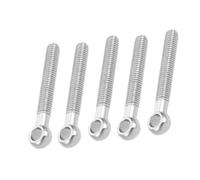 Lot de 5 boulons à œil pivotants à épaulement en acier inoxydable, M8 x 70 mm à M8 x 150 mm, for vannes à guillotine(M8x70mm)