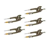 Lot de 5 boussoles en métal avec échelle pour la rédaction d'ingénierie, la géométrie mathématique et les outils de dessin technique, outils d'architectes pour la rédaction et l'esquisse technique