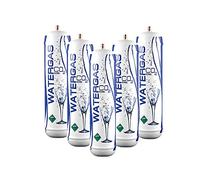 Lot de 5 bouteilles jetables Co2 600 g pour distributeur - gazeur d'eau pétillante avec raccord M11 x 1