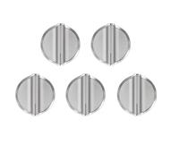 Lot de 5 boutons de commande pour cuisinière à gaz Whirlpool WCG97US6DS00 WCG97US0DS00 W10594481