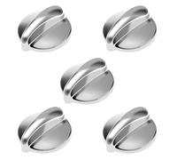 Lot de 5 boutons de commande WB03K10303 pour cuisinière, remplacement de l'interrupteur de brûleur sur la surface de la plaque de cuisson pour les maisons privées et les cuisines de restaurant