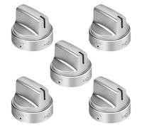 Lot de 5 Boutons de cuisinière à gaz WB03X24818 for Remplacement de Bouton de Table de Cuisson PD00037240 AP5989029 PS11729081