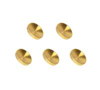 Lot de 5 Boutons de déclenchement en cuivre Pur concave pour Appareil Photo Fuji X-M5 XT50 X-T5 X-T4 X-T3 X-T2 X-T30 X-T30 II X-T20 X-T10 X100VI X100V Doré