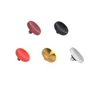 Lot de 5 Boutons de déclenchement en cuivre Pur moleté concave pour Appareil Photo Fuji X-M5 XT50 X-T5 X-T4 X-T3 X-T2 X-T30 X-T30 II X-T20 X-T10 X100VI X100V X-E3 (Multicolore)
