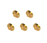 Lot de 5 Boutons de déclenchement en cuivre Pur moleté concave pour Appareil Photo Fuji X-M5 XT50 X-T5 X-T4 X-T3 X-T2 X-T30 X-T30 II X-T20 X-T10 X100VI X100V X-E3 (Doré)