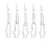 Lot de 5 boutons de sécurité incendie pour réinitialisation du système d'alarme incendie, conçus pour un fonctionnement fiable dans des situations (blanc)