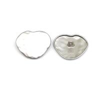 Lot de 5 boutons dorés irréguliers, adaptés aux coupe-vent, manteaux, vêtements, couture et accessoires de bricolage.,30 mm