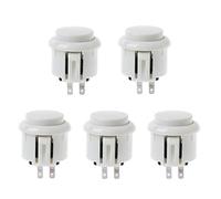 Lot de 5 boutons ronds de jeu 24 mm pour Jamma Mame Boutons ronds pour couture