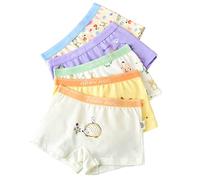 Lot de 5 boxers en coton pour fille/fille - - Medium