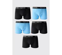 Lot de 5 boxers - MAN homme - multicolore - M, multicolore