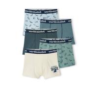 VERTBAUDET Lot de 5 Boxers Stretch Requins garçon Lot Bleu 2A