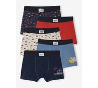 VERTBAUDET Lot de 5 Boxers Voiture garçon Double Stone 6A