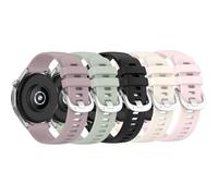 Lot de 5 bracelets de montre de 18 mm compatibles avec Huawei Watch GT4 41 mm/Garmin Venu 3S/Forerunner 265S Bracelet de rechange en silicone souple pour homme et femme, 18mm (for GT4 41mm), Silicone,