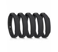 Lot de 5 bracelets NFC vierges 13,56 MHz avec étiquettes NFC adhésives NFC avec mémoire 1 K programmables en caoutchouc de silicone compatible avec les téléphones portables Android et NFC