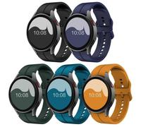 Lot de 5 Bracelets pour Samsung Galaxy Watch 4 / 5 40mm 44mm/Watch 4 Classic 42 46mm,Compatible Bracelet Rechange Watch 5 Pro 45mm