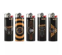 Lot de 5 Briquets à pierre BIC Maxi Rider Hell