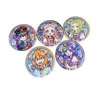 Lot de 5 broches Hanako-kun en métal pour vêtements - Yugi Amane Yahiro Nene - 5,8 cm - Accessoires décoratifs pour sacs à dos et vestes, 58mm, Métal