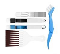 Lot de 5 brosses à lamelles pour nettoyer efficacement les climatiseurs et réfrigérateurs