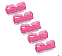 Lot de 5 brosses à ongles, nettoyantes - Rose - Vivezen