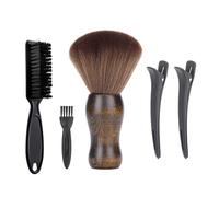 Lot de 5 brosses de nettoyage du visage pour homme - Pour le nettoyage quotidien du visage - Design de voyage - Durabilité - Ensemble d'entretien de la barbe