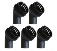 Lot de 5 brosses de rechange pour aspirateur humide et sec Nilfisk, tête de brosse ronde de 36 mm de diamètre, brosse à poussière pour modèles Aero de la série Multi II Buddy II Attix