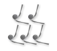 Lot de 5 brosses latérales de rechange pour aspirateurs Roborock Saros 10R/Saros 10/Qrevo Curv/Qrevo Edge/Qrevo Curv S5X/Qrevo Edge S5A/Qrevo S5V, 2 brosses à balayage des bords armés - Ensemble de