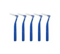 Lot de 5 brossettes interdentaires en forme L, cure-dents, mini for le nettoyage des bagues dentaires, idéal for les voyages(0.7mm)
