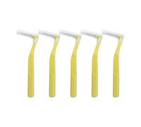 Lot de 5 brossettes interdentaires en forme L, cure-dents, mini for le nettoyage des bagues dentaires, idéal for les voyages(0.6mm)