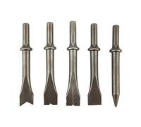 Lot de 5 burins pour marteau-perforateur pneumatique - Pour marteau-perforateur pneumatique 150/190/250