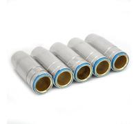 Lot de 5 buses à gaz coniques de 12,5 mm pour chalumeau de soudage Binzel Mb 25Ak Mig Mag, matériau en laiton, résistant à la chaleur, remplacement pour une utilisation professionnelle