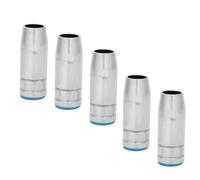 Lot de 5 buses à gaz coniques en laiton de 12,5 mm pour chalumeau de soudage Binzel MB 25AK MIG/MAG pour soutenir la formation constante de perles de soudure