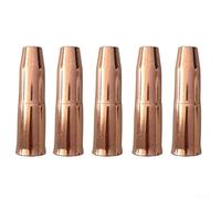 Lot de 5 buses à gaz de soudage MIG 24A-50 en cuivre pour un débit de gaz stable et une meilleure qualité de soudure, adaptées aux processus de soudage MIG