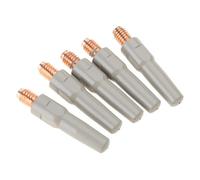Lot de 5 buses conductrices de 40 mm, adaptées pour le soudage par points avec une durée de vie plus longue, meilleur contrôle du travail, buse en métal