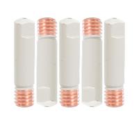 Lot de 5 buses de 25 mm avec revêtement spécial pour une meilleure résistance à l'usure lors du soudage en toute sécurité, meilleure répartition de la chaleur