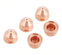 Lot de 5 buses de découpe plasma 420169 pour lampe torche MAX125, kit de consommables en cuivre pour la coupe de l'acier, de l'aluminium inoxydable, accessoires de soudage industriel