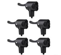 Lot de 5 buses de gonflage pour pompe à vélo AV à commutation automatique | Gonflage rapide, aucune conversion nécessaire, joint en silicone souple, lot de 5