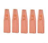 Lot de 5 buses de guidage à double fil en cuivre avec 1 0 2 0 mm de diamètre pour chalumeau de soudage CQWY SUP21S prenant en charge une faible émission de fumée et un contrôle précis de la soudure