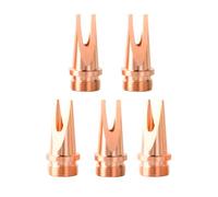 Lot de 5 buses de machine de soudage laser Dia M16 H40 en cuivre pour soudeur laser à fibre pour CQWY/SUP