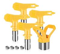Lot de 5 buses de peinture sans air réversibles avec embout et pièces de pulvérisation (215 315 417 523)