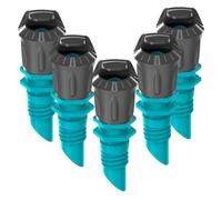 Lot de 5 buses de pulvérisation 180° 4,6 mm 3/16 pour arroseur Gardena Micro Drip System #02