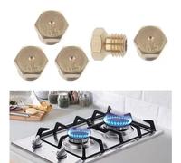 Lot de 5 buses de rechange pour plaques de cuisson à gaz GPL, injecteurs de propane, plaques de cuisson à gaz, jets de gaz pour SABAF 0,5 mm