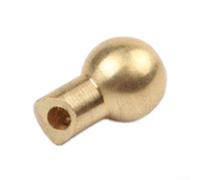 Lot de 5 buses de refroidissement à billes de passage en laiton pour machines à outils CNC, angle de pulvérisation réglable, compatible avec le refroidissement intérieur de la tête révolutionnaire