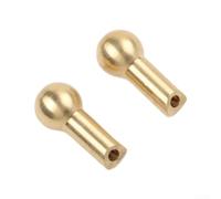 Lot de 5 buses de refroidissement à billes de passage en laiton pour machines à outils CNC, angle de pulvérisation réglable, compatible avec le refroidissement intérieur de la tête révolutionnaire